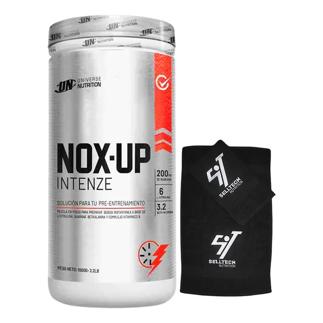 Universe Nutrition Nox-up Intenze 1kg Citrus Punch+toalla