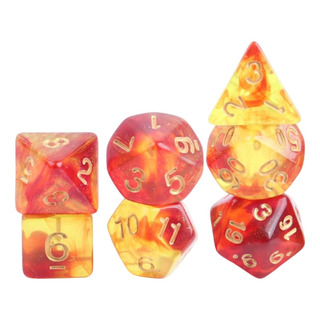 7x De Dados PoliĂ©drico Para Festa De Dados CompatĂvel Com 7x De Dados PoliĂ©drico Para Festa De Dados CompatĂvel Com