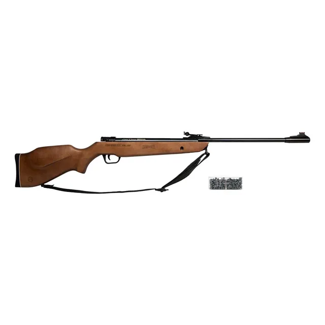 Rifle Deportivo Mediana Potencia 5.5mm Mendoza Rm-100 Barniz