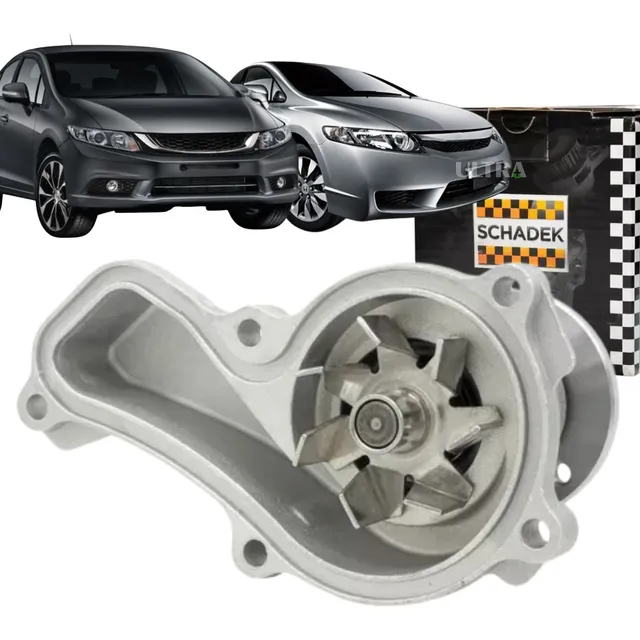 Bomba Água New Civic 1.8 16v 2007 A 2016 Schadek Original