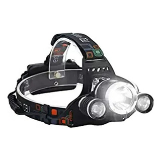 Lanterna De Cabeça 3 Leds Zoom Recarregavel Usb Com Ajuste Lanterna De Cabeça 3 Leds Zoom Recarregavel Usb Com Ajuste