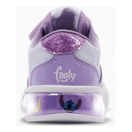 Zapatilla Footy Stitch Plus Lila Con Luz Al Pisar (25-30)