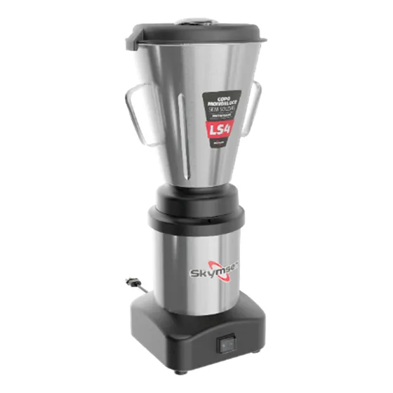 Liquidificador Industrial Skymsen 4 Litros LS4 Aço Inoxidável