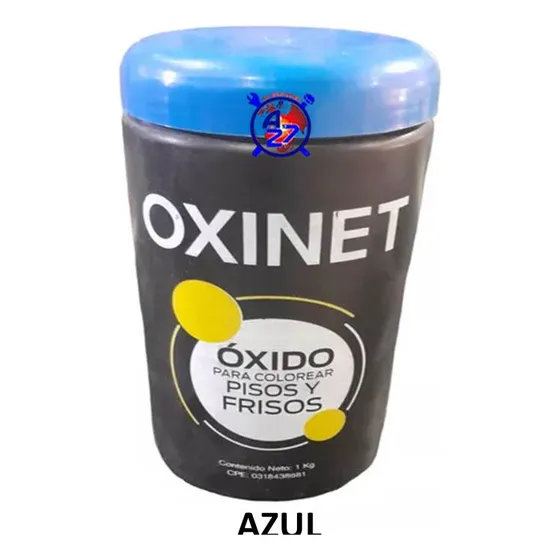 Oxido Para Pisos Color Azul Oxinet Presentación 1 Kgrs