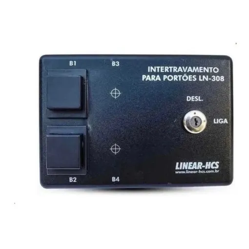 Módulo Intertravamento Ln 308 2 Botões Linear-hcs/nice