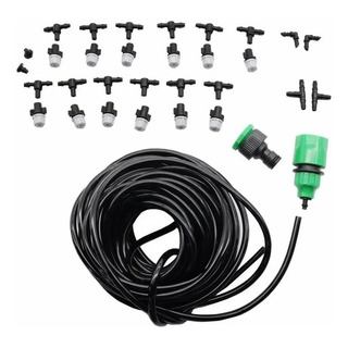 Kit De Nebulização Com 12 Bicos Nebulizadores Cinza Kit De Nebulização Com 12 Bicos Nebulizadores Cinza