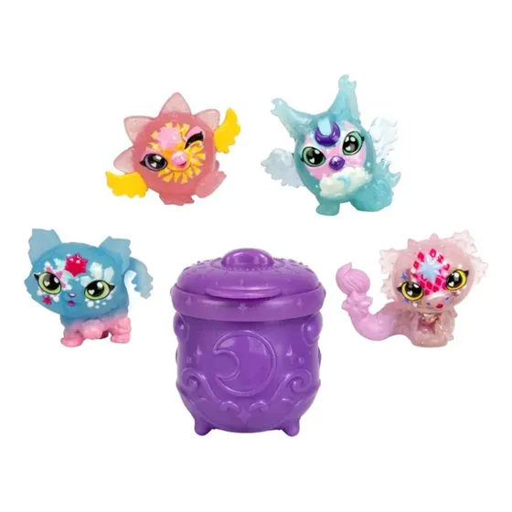 Pack 4 Mini Mixies Y Caldero Mágico Shimmerverse Aleatorio