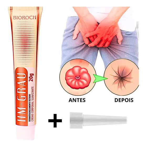 Pomada Hm-grau Melhor Que Creme Para Corpo Genomma Procta