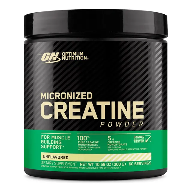 On Optimum Nutrition Creatina Micronizada 300g Local