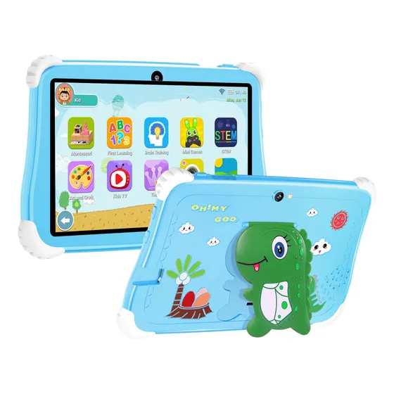 Tableta Para Niños Con Funda Android 11 6+128gb 7'' Wifi