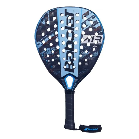 Pala De Padel Babolat Air Viper 2024 Color Negro-azul Negro/azul