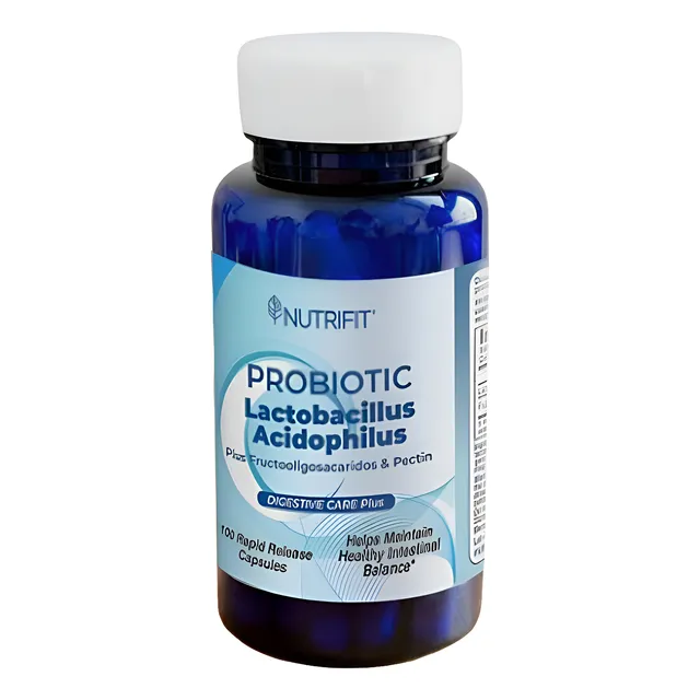 Enzimas Digestivas Probióticos Nutri Fit X 100 Capsulas