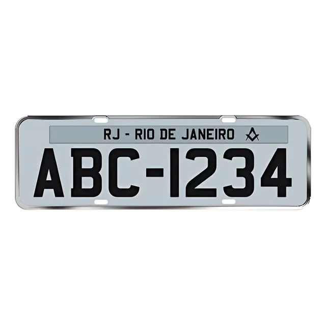 20 Adesivo Maçonaria Para Placa Carro. + Brinde