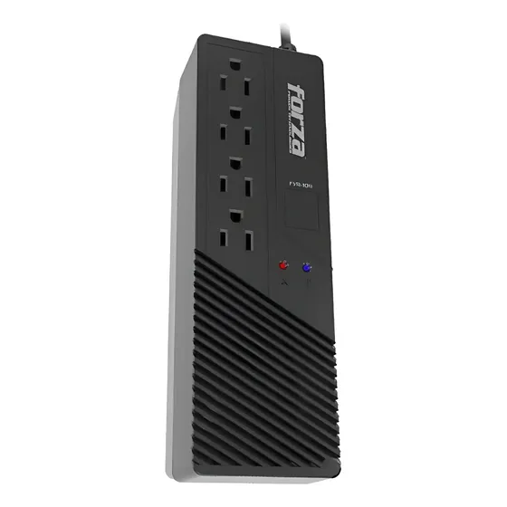 Forza Fvr-1002 De 1000va 500w 4 Entradas Color Negro | Cuotas sin interés