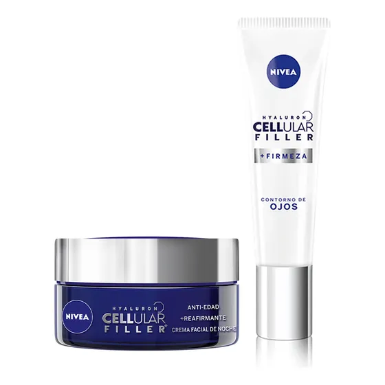 Nivea Cellular Filler Crema Noche + Contorno De Ojos