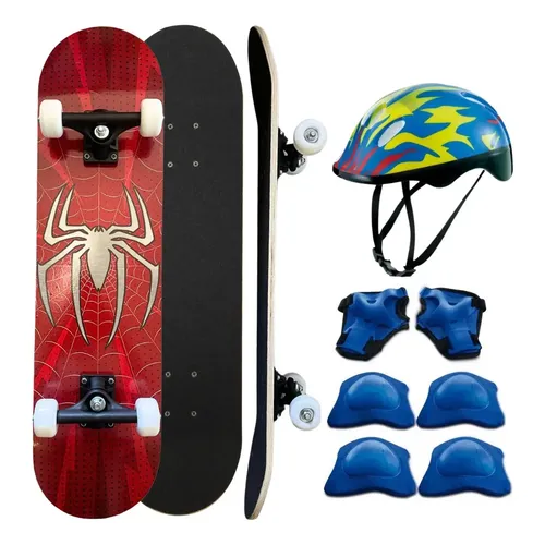 Skate Radical Com Acessorios Dm Toys Dmr6052 Urban | MercadoLivre