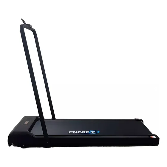 Cinta Caminadora De Caminar Correr Plana Enerfit T2000a Color Negro