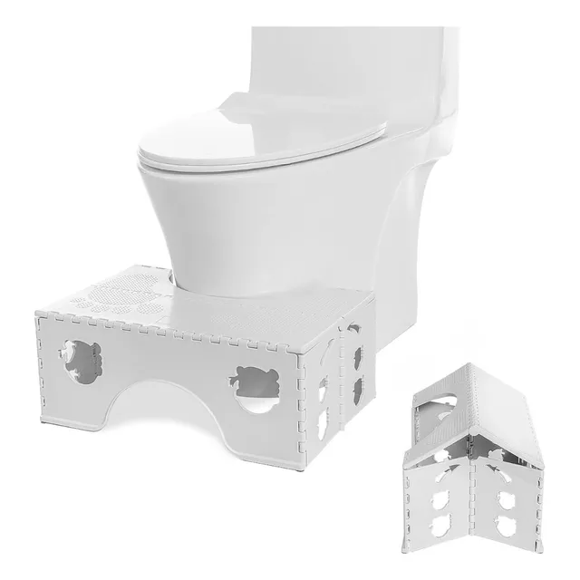 Piso Silla Taburete Baño Plegable Multiuso Hasta 90kg