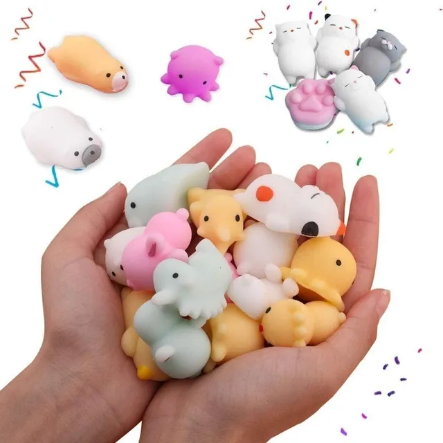 Fidget Toys Blandos Esponjosos Squishies Antiestres 24 Pack