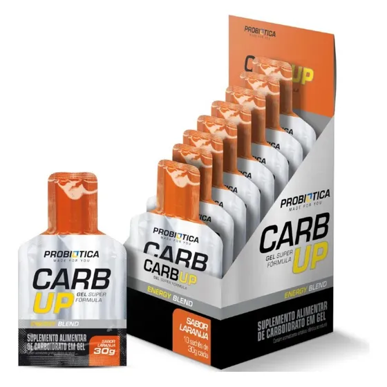 Carb-up Gel Super Formula - Probiotica - Cx C/ 10 Un De 30g