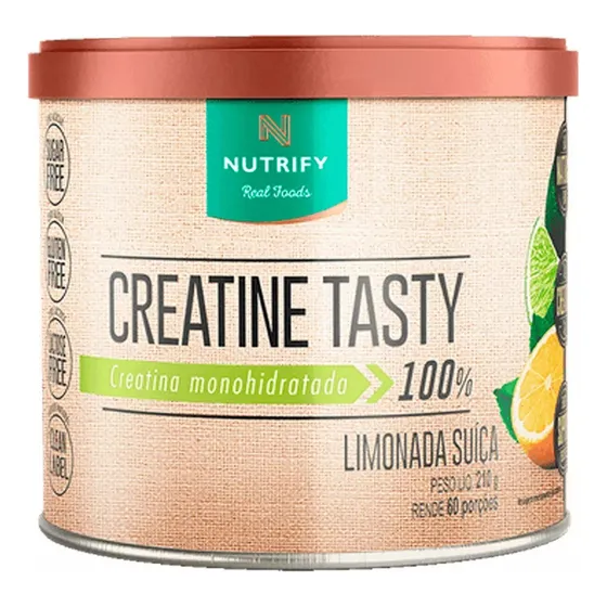 Creatine Tasty Limonada Suiça 210g - Nutrify