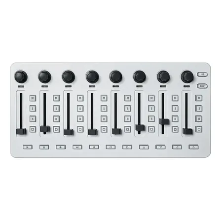 Console Mixagem Controller Midi Sem Fio 43 Botões Smc-mixer Branco