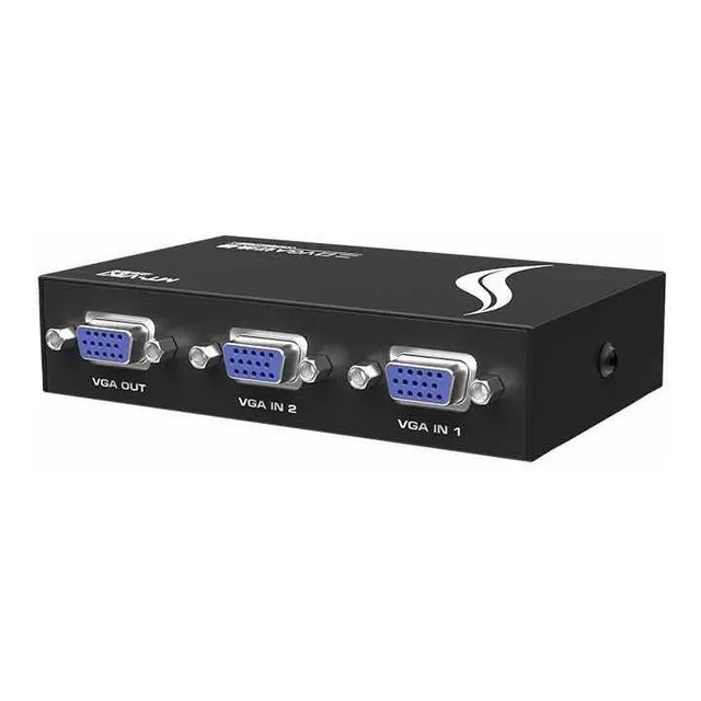Swicht Kvm 2 Puerto Vga Video 2 Dvr A 1 Monitor
