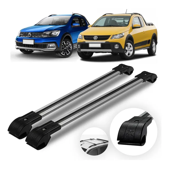 Travessa Rack De Teto Bagageiro Vw Saveiro Cross 2010 A 2025