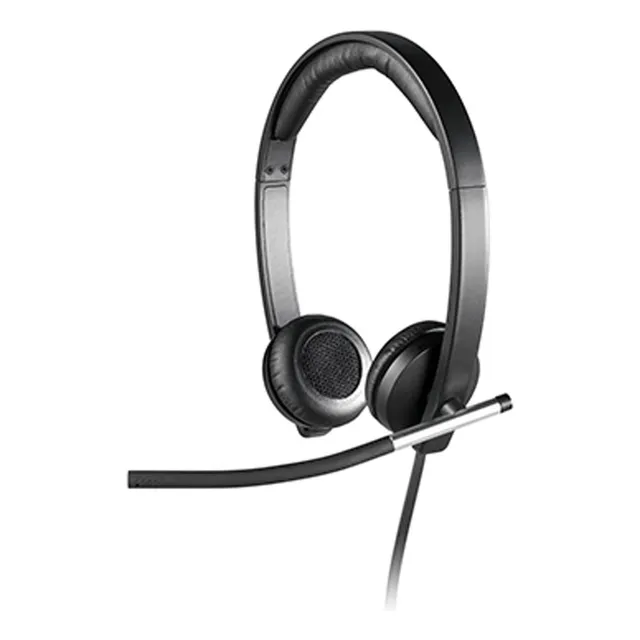 Audifono C/microf. Logitech B2b H650e Usb Stereo Black