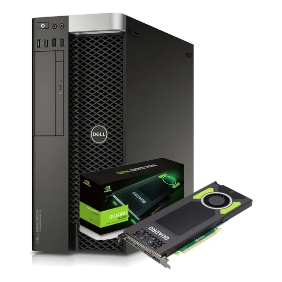 Workstation Dell 5810 E5-1680 V4 32gb Ssd480 + 4tb Quadro 8g