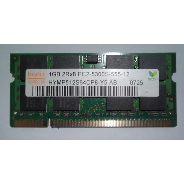 Memoria Ram Para Laptop Hynix 1gb 2rx8 Pc2-5300s-555-12