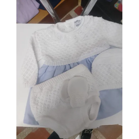 Conjunto Tejidos Para Bebes. Calidad Y Belleza Juntas.