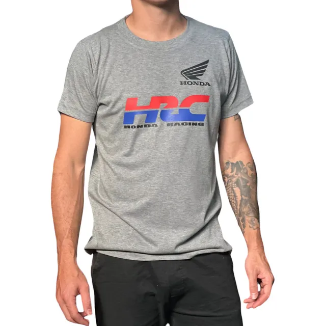 Remera Honda Hrc 100% Algodón Urban Xr Pcx Glh Wave Biz !!
