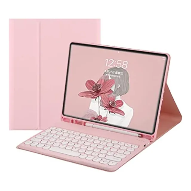 Funda Con Teclado Para iPad De 10.2 Pulgadas, 9ª