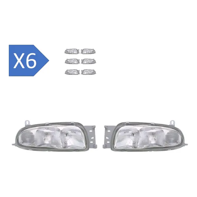 Zpack2 Faro Delantero Fiesta Balita 1996 1997 1998 1999