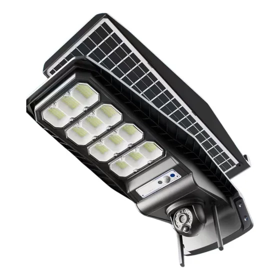 Foco Solar 400w Led Con Camara Robotica 3mp Ptz Wifi Solar
