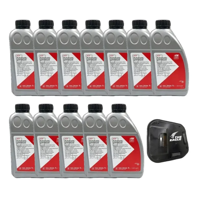 Kit 12 Lts Atf Febi 39095 Câmbio Zf E Filtro Al450 Vw Amarok