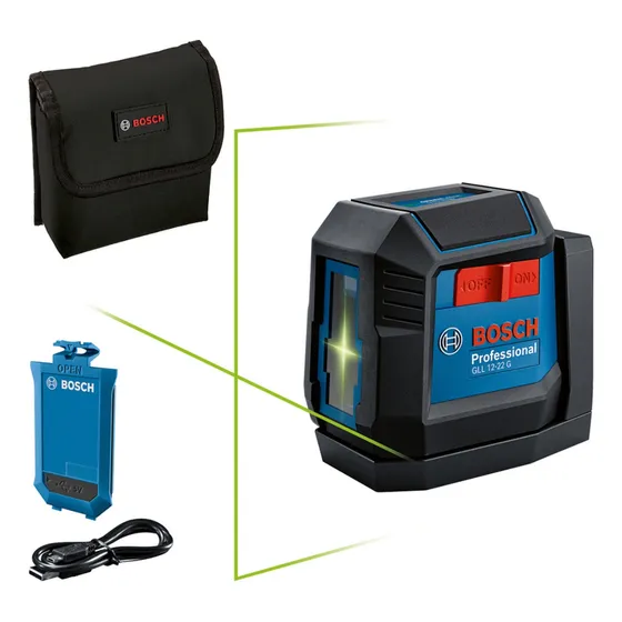 Nivel Láser Verde Bosch Gll 12-22 G