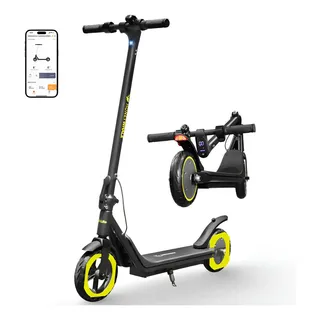 Honey Whale M1 Lite Scooter Eléctrico Para Adultos Con App Amarillo