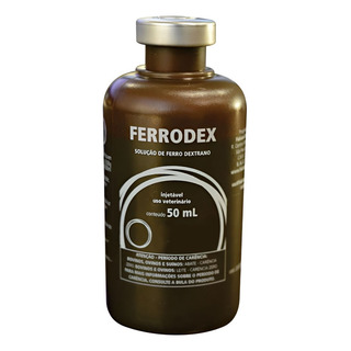 Ferrodex - Solução De Ferro Dextrano 50ml Ja Saúde Animal Ferrodex - Solução De Ferro Dextrano 50ml Ja Saúde Animal