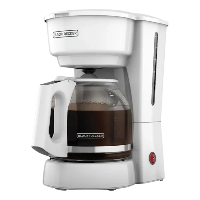 Cafetera Black+decker 12 Tazas Filtro Permanente Cm0916w