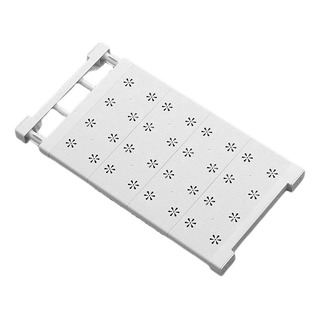 Rack De Armazenamento Expansível Com C: 48-80cm L: 24cm Rack De Armazenamento Expansível Com C: 48-80cm L: 24cm