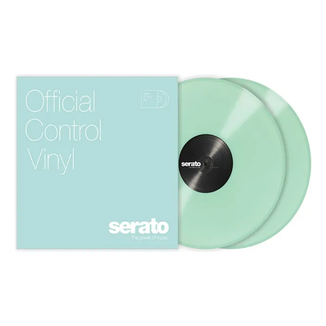 Timecode Vinilo Glow In The Dark 12  (par) Serato