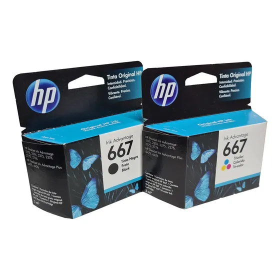 Cartuchos Hp 667 664 662 122 60 61 901 74 75 21 22 27 28