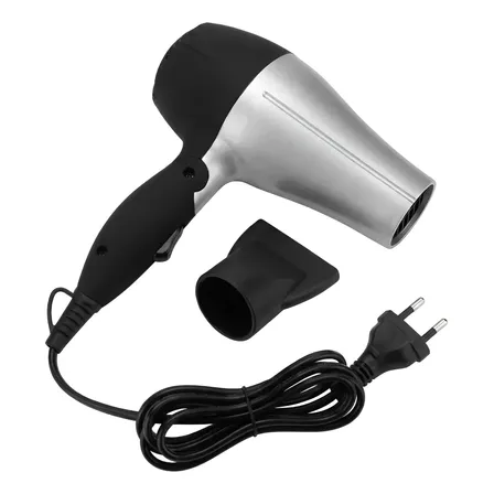 Secador Cabelo Compacto Portátil Dobrável 1200w Bivolt Pqno Cinza 127/220v