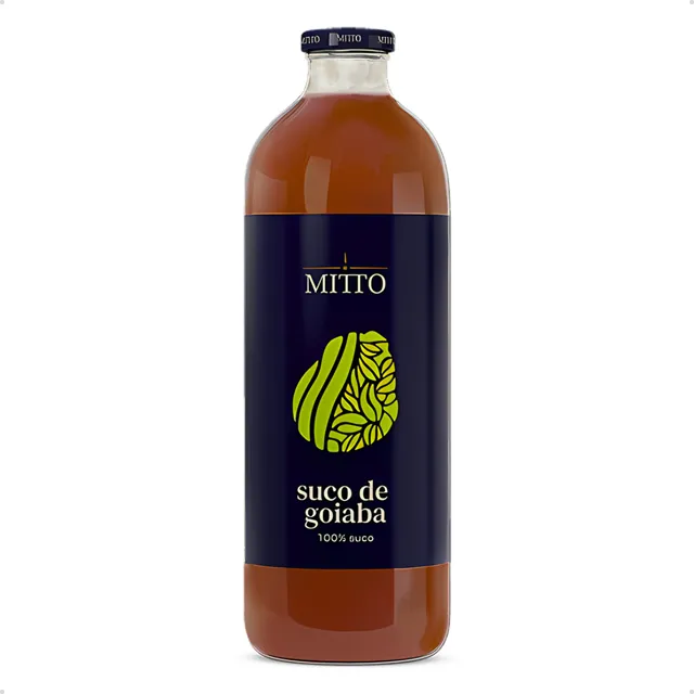 Suco De Goiaba Natural Mitto Premium Sem Glúten 1 L Integral