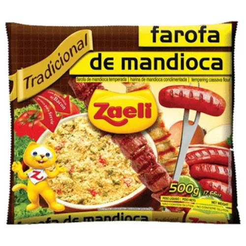 Farofa De Mandioca Saborizada Para Tú Asado Pack X 3