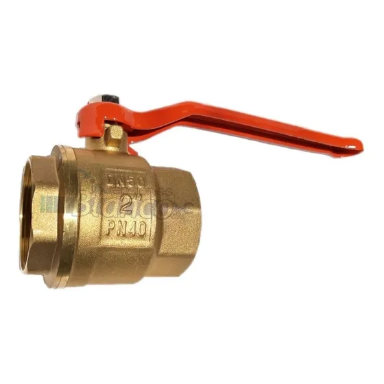 Llave De Paso Bola Valvula Bronce 2 Pulgadas