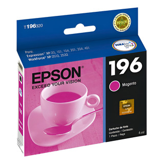 Cartucho De Tinta Epson P/ Stylus T196320 Xp204/401 Magenta Cartucho De Tinta Epson P/ Stylus T196320 Xp204/401 Magenta