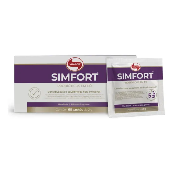 Simfort 60 Sachês (2g) Vitafor